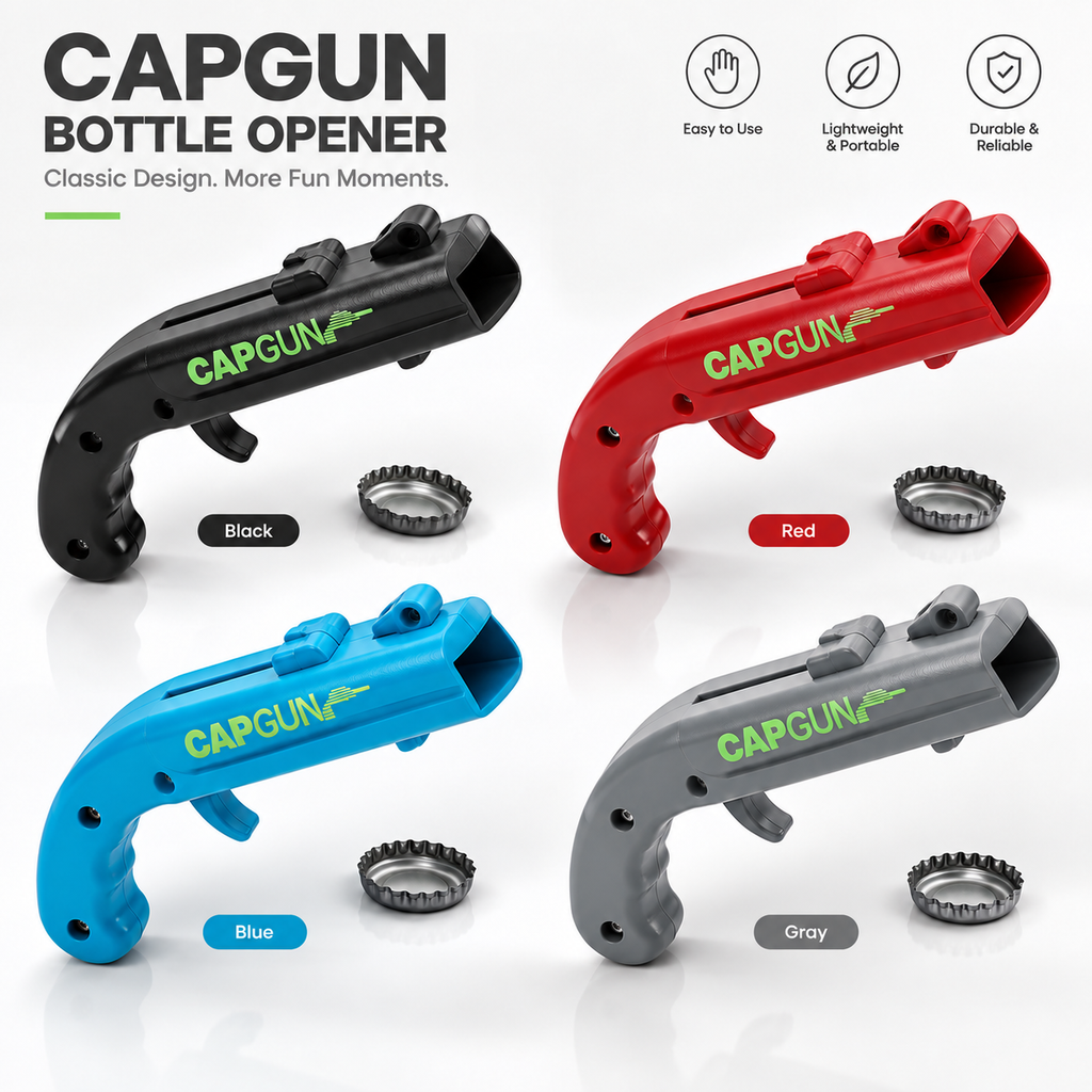 普货 - 侵权 - 产品外观专利已注册 MagicGrip Creative Bottle Opener
